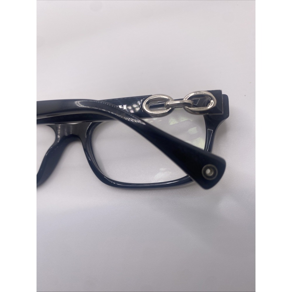 Coach Eyeglasses Women FRAMES ONLY HC 6052 Fannie 52-16-135 Black White 411 - Picture 8 of 16